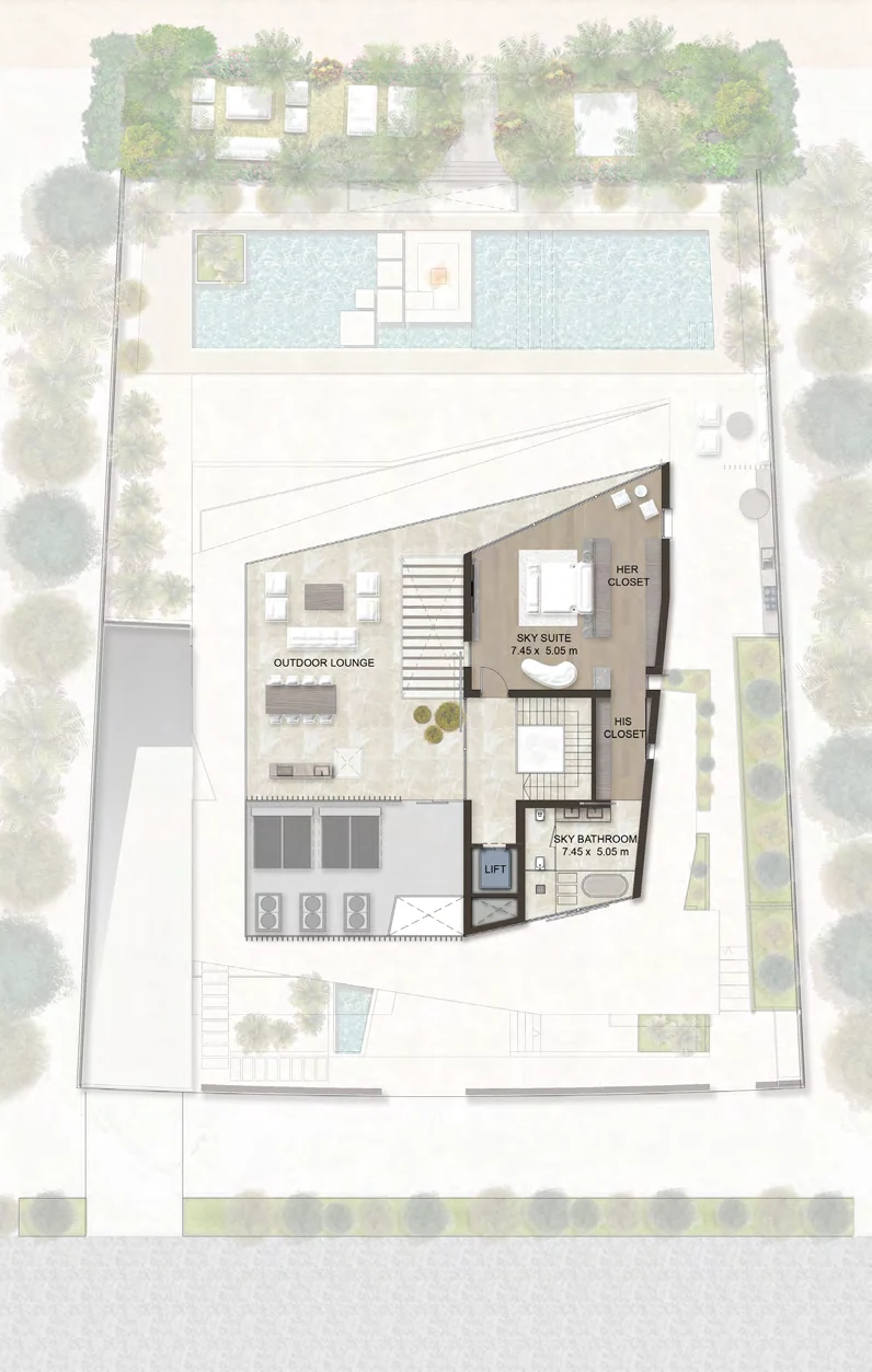Roof option 2, sky suite